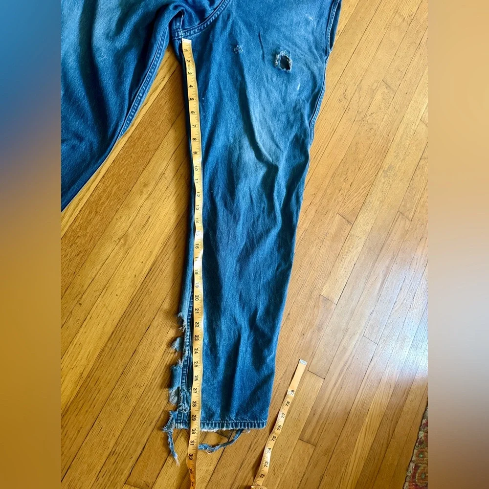 Vintage Amish Made Denim with 1940s USN Buttons - Picture 12 of 12
